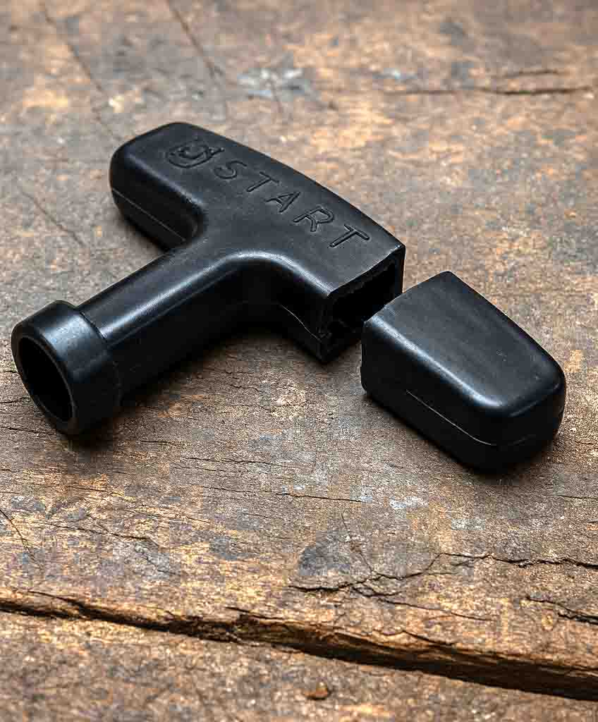 Broken Lawn Mower Handle