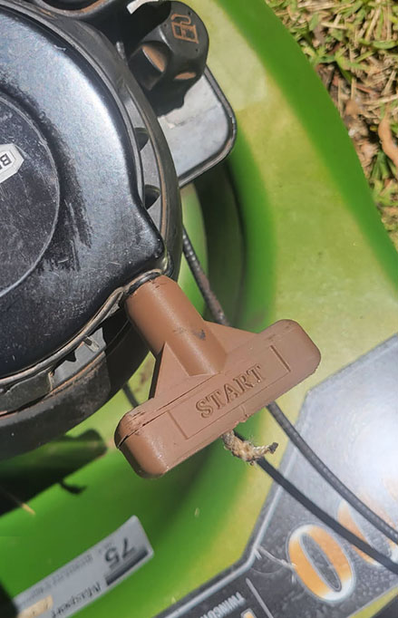 Lawn Mower Handle Replacement